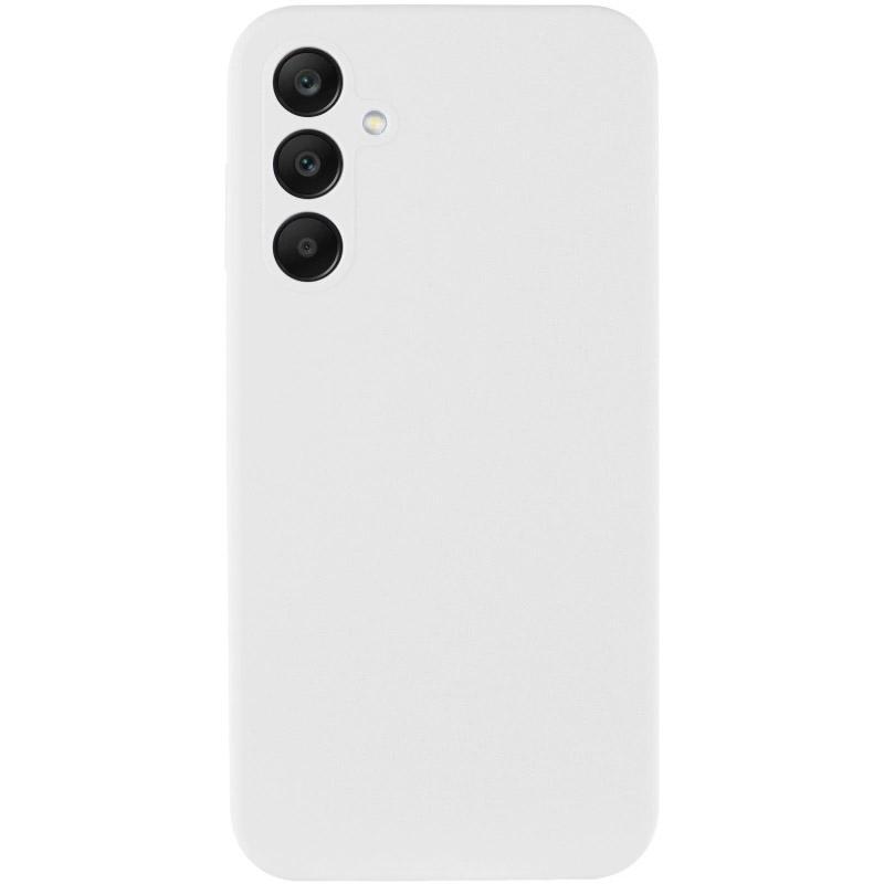 Чохол Silicone Cover Lakshmi Full Camera (AAA) для Samsung Galaxy S25 Edge | Мікрофібра Білий / White, фото 1
