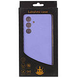 Чохол Silicone Cover Lakshmi Full Camera (AAA) для Samsung Galaxy S25 Edge | Мікрофібра Бузковий / Dasheen, фото 8