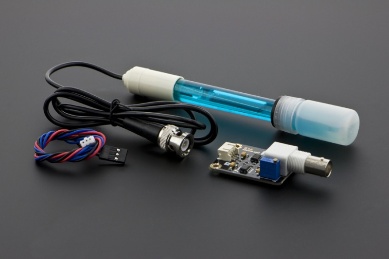 Датчик pH з аналоговим підсилювачем для Arduino, фото 1