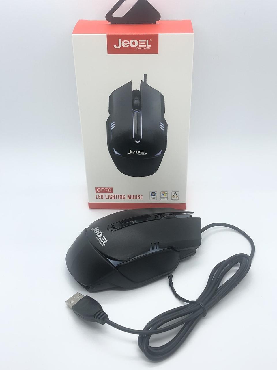Миша Usb Jedel CP78 ігрова з підсвіткою 202056, фото 1