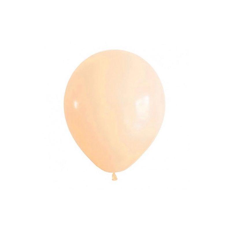 Повітряна куля макарун помаранчева 5"
