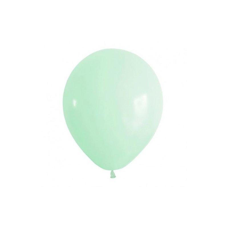 Повітряна куля макарун бірюзова 5"