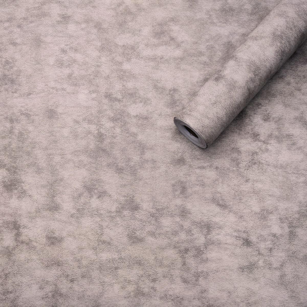 Захисна плівка на двері Текстурний Бетон Сірий Рулон 10 м ширина 45 см Сірий декор меблів