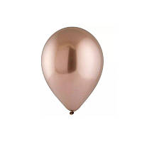 Повітряна куля хром рожеве золото 5"