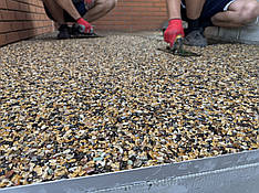 Однокомпонентне поліуретанове сполучне (комплект 6 кг) для каменю, гальки, піску