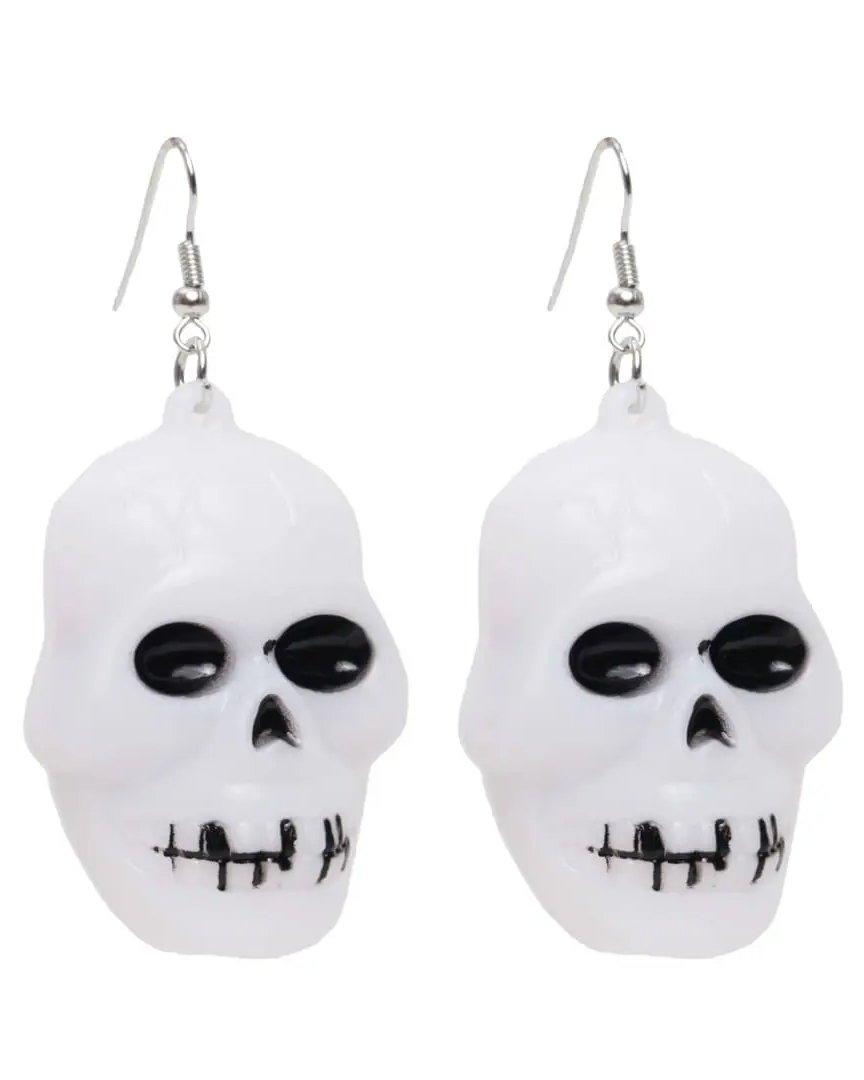 Сережки Черепа сяючі, фото 1