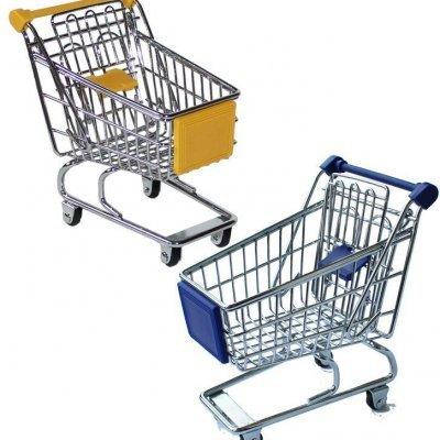 Візок для подавання снеків із неіржавкої сталі 17 х 13 х 16 см 205345