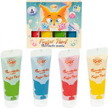 Фарби пальчикові 4*60мл,туба RUDIX 840401 MZOPT