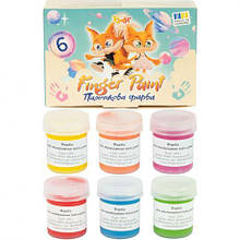 Фарби пальчикові 6*40мл, RUDIX 840602 MZOPT