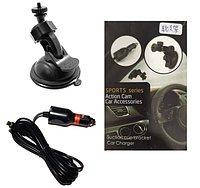 Універсальний тримач для екшн-камери Action Cam із присоскою надійна фіксація micro Usb від 12V 194925