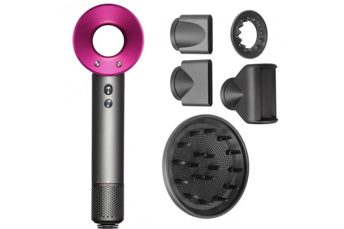 Фен стайлер для волосся з насадками 5 в 1 3 швидкості професійний Supersonic Premium 206944, фото 1