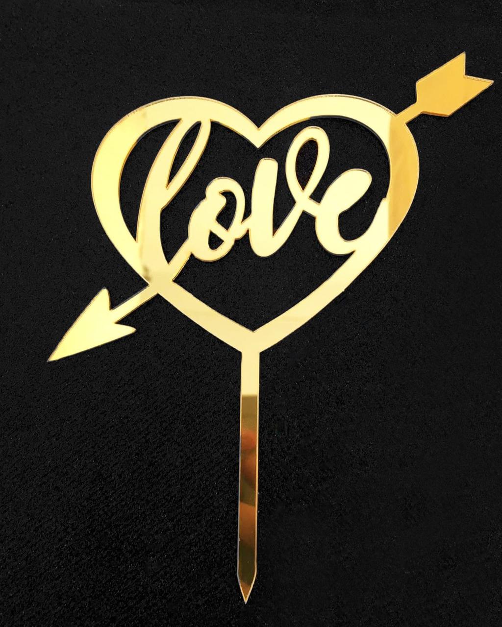 Топпер Серце Love