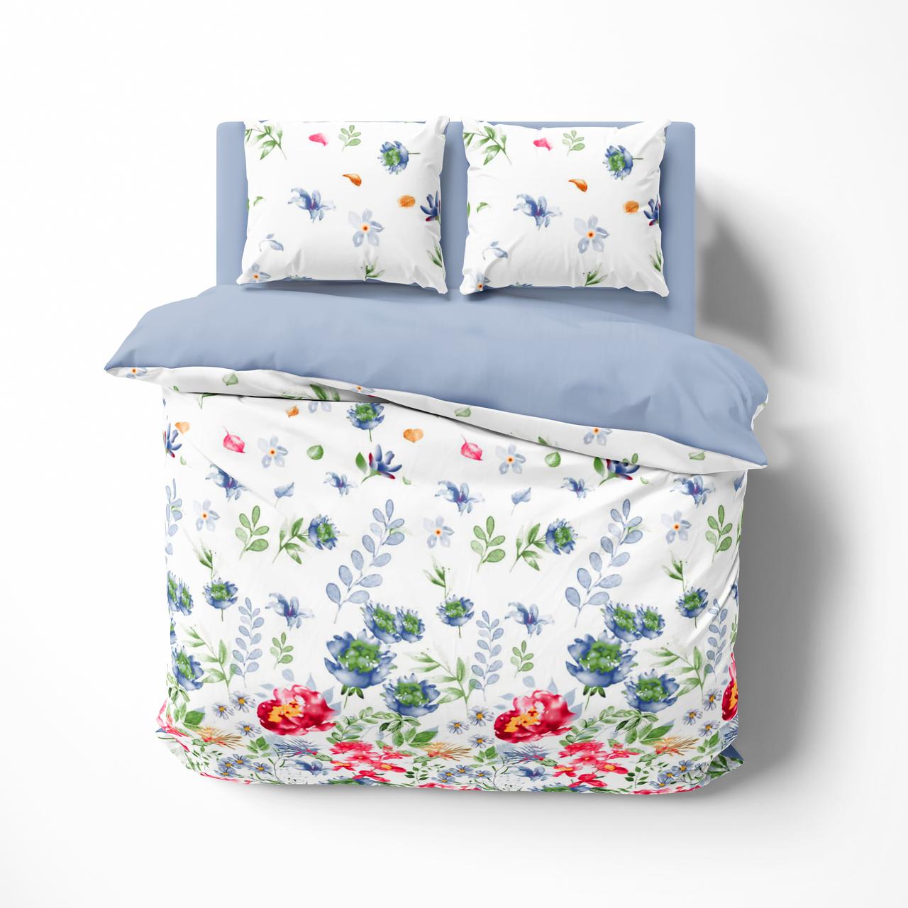 Постільна білизна ТЕП "Soft dreams" Акварельна розкіш, 70x70, двоспальна, фото 1