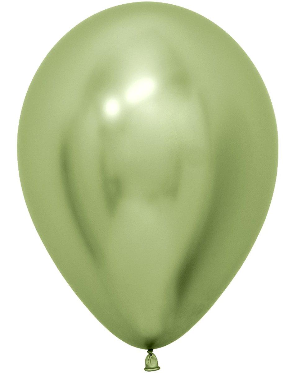 Повітряна куля хром оливкова 12"