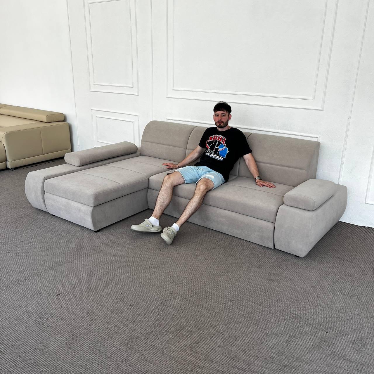 Акція! Новий диван кутовий в тканині, фото 1