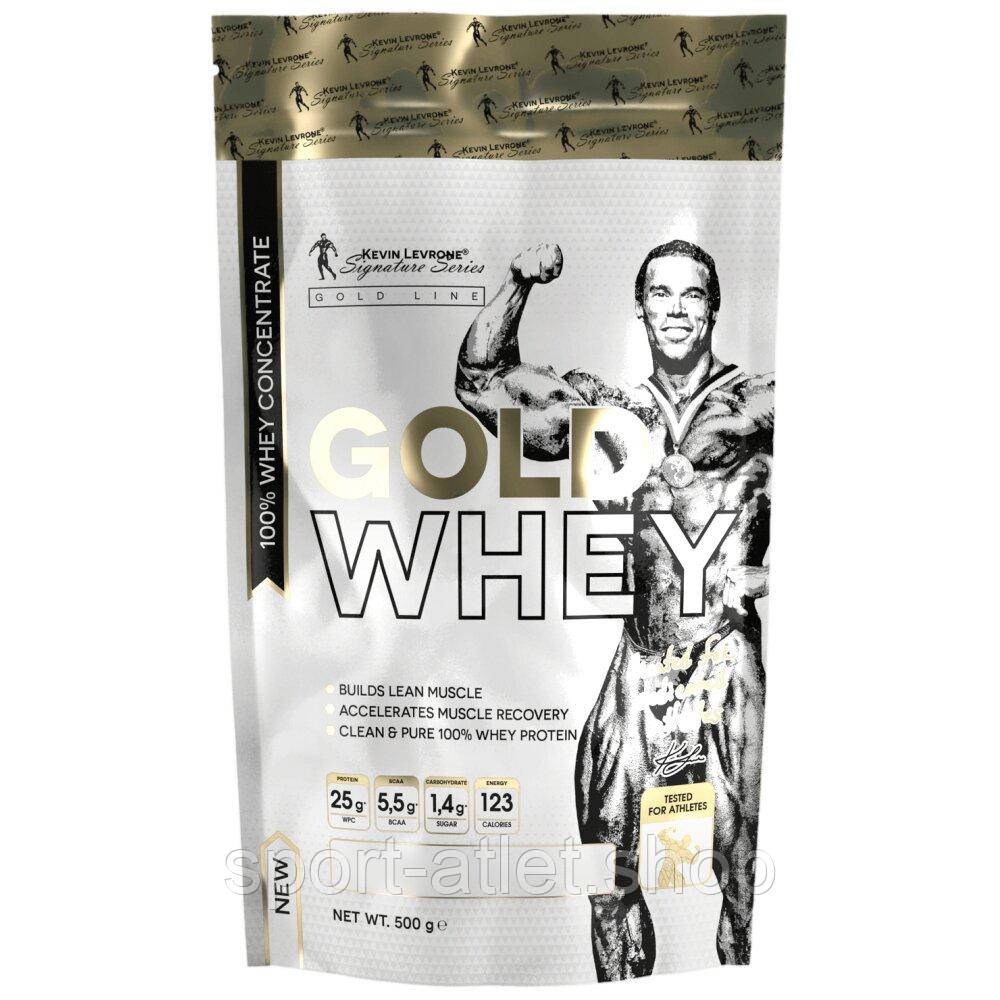 Протеїн Kevin Levrone Gold Line Gold Whey, 500 грам - Банан-персик, фото 1