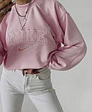 Світшот жіночий Найк двонитка Туреччина Оверсайз 42-46 48-50, фото 4