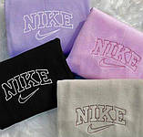 Світшот жіночий Найк двонитка Туреччина Оверсайз 42-46 48-50, фото 8