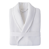 Халат унісекс Pike вафельний Hotel professional white Розміри: S, M, L, XL, XXL, XXXL 4XL