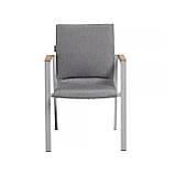 Стілець у вишуканому сріблястому кольорі KETTLER Rasmus, фото 5