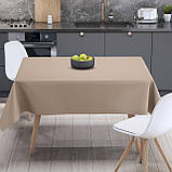 Скатертина "Aquastop" водовідштовхуюча Sand, 140x180, фото 2