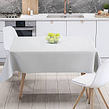 Скатертина "Aquastop" водовідштовхуюча Snowy, 150x150, фото 2