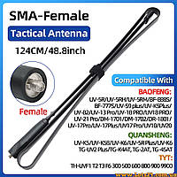 Посилена антена баофенг 124 см для рації baofeng UV-5R BF-888S UV-16 UV-82 H-6 нагоя для радіостанції баофенг