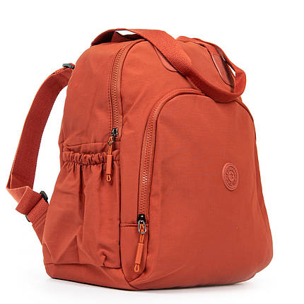 Рюкзак-сумка шкільний підлітковий помаранчевий міський легкий та м'який для дівчинки 5-11 клас один відділ Lanpad WA35015, фото 1