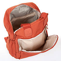 Рюкзак-сумка шкільний підлітковий помаранчевий міський легкий та м'який для дівчинки 5-11 клас один відділ Lanpad WA35015, фото 4