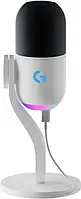 Мiкрофон Logitech Yeti GX Dynamic RGB Gaming Mic with Lightsync Off White (988-000576)