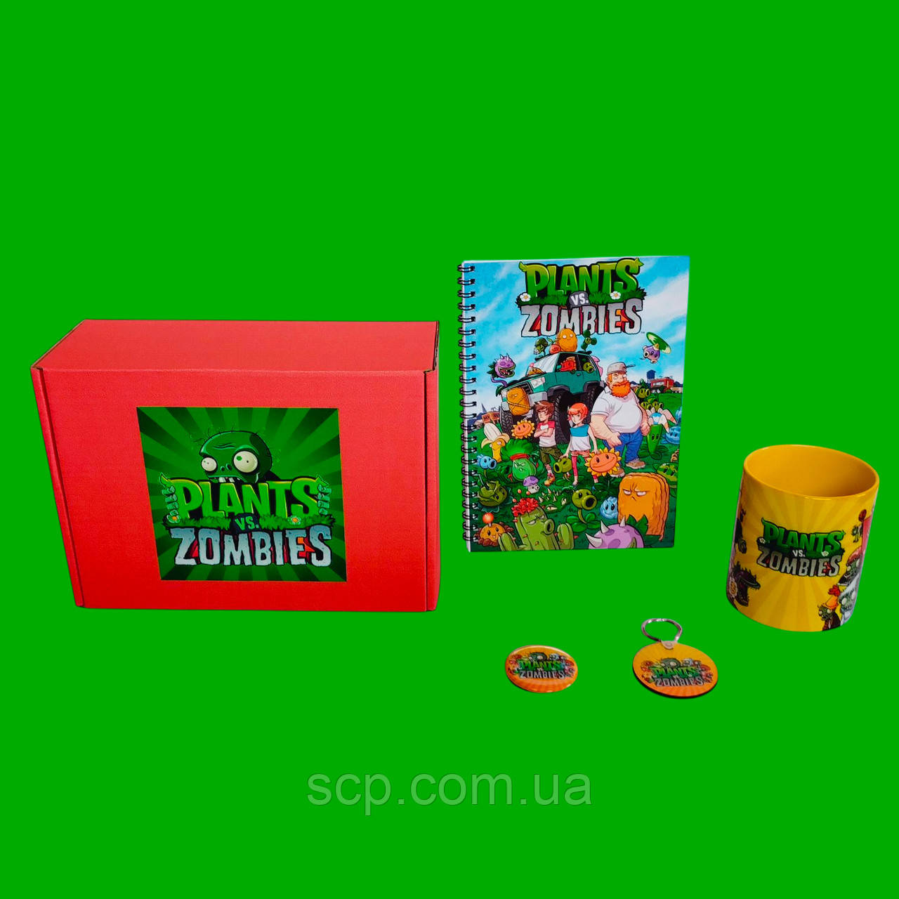 Подарунковий набір Plants vs Zombies (Рослини проти Зомбі), фото 1