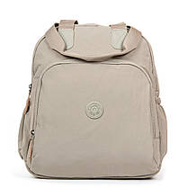 Рюкзак-сумка шкільний підлітковий світло-сірий міський легкий та м'який для дівчинки 5-11 клас один відділ Lanpad WA35015, фото 2