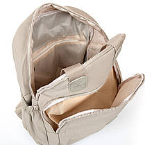 Рюкзак-сумка шкільний підлітковий світло-сірий міський легкий та м'який для дівчинки 5-11 клас один відділ Lanpad WA35015, фото 4