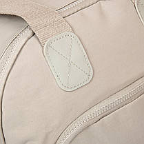 Рюкзак-сумка шкільний підлітковий світло-сірий міський легкий та м'який для дівчинки 5-11 клас один відділ Lanpad WA35015, фото 5