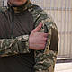 Летний мужской полевой военный убакс пиксель ВСУ/тактическая боевая рубашка - фото 7 - id-p2692953648