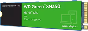 SSD M.2 накопичувач WD Green SN350 2TB (WDS200T3G0C)