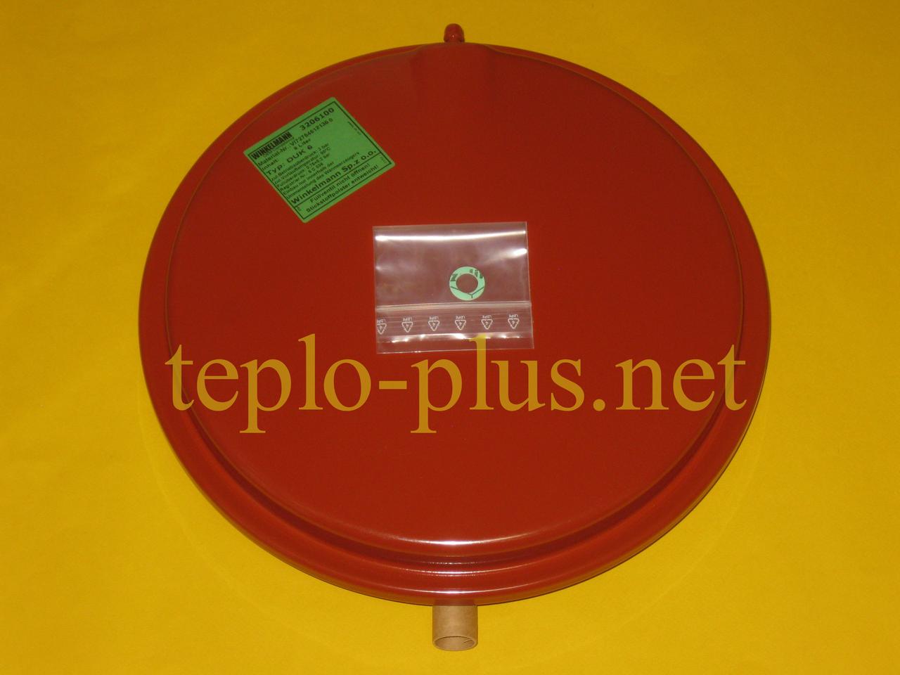 Розширювальний бак 6 л Winkelmann DUK6 3206100 7825499 Viessmann Vitopend WH1B Kombi 24 kW, фото 1