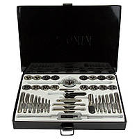 Набір пластин і метчиків 40 предметів металевий кейс Sigma для нарізки різьби BZN