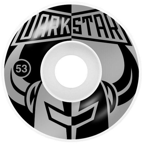Колеса для скейтборда DARKSTAR DIVIDE Black/Silver 53mm, фото 1