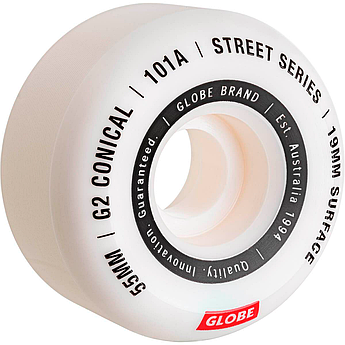 Колеса для скейтборда GLOBE G2 Conical Street Whtess 55mm