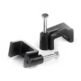 Кабельна кліпса плоска