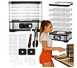 Сушарка, сушка, дегідратор для грибів, фруктів та овочів Ruhhy 25928 — компактна та енергоефективна, фото 6