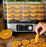 Сушарка, сушка, дегідратор для грибів, фруктів та овочів Ruhhy 25928 — компактна та енергоефективна, фото 7