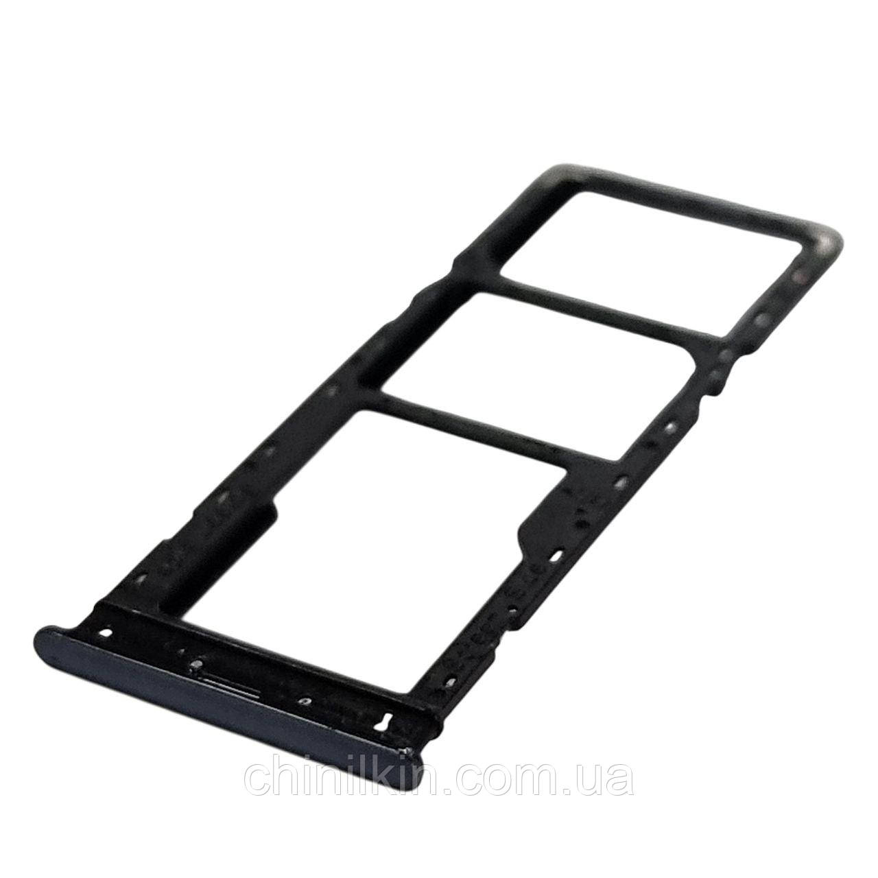 SIM лоток для TECNO Spark 10 (KI5q) / TECNO Spark 10C (KI5k) Black, фото 1