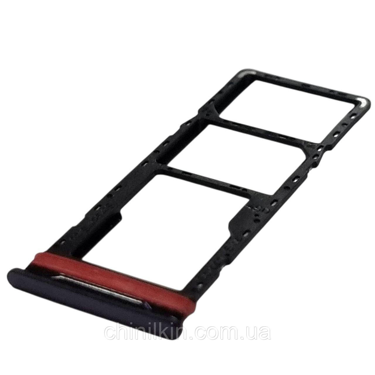 SIM лоток для Tecno Spark 20 Pro Black, фото 1