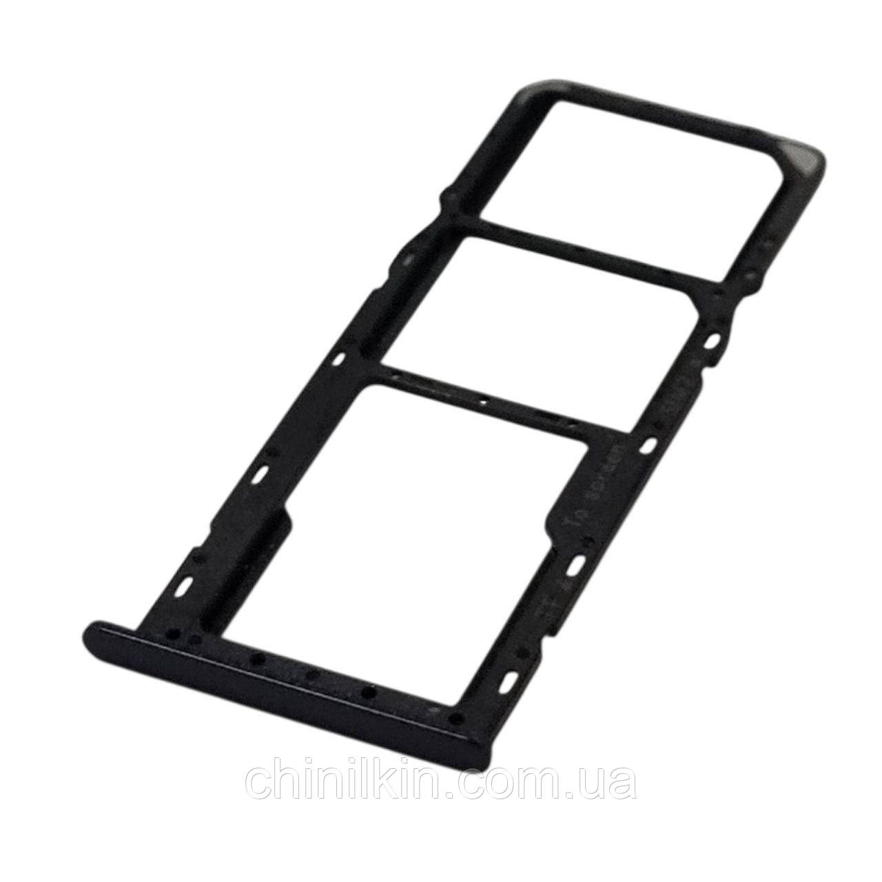 SIM лоток для ZTE Blade A73 4G Black, фото 1