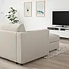 IKEA VIMLE Шезлонг, бежевий Gunnared (693.998.94), фото 3