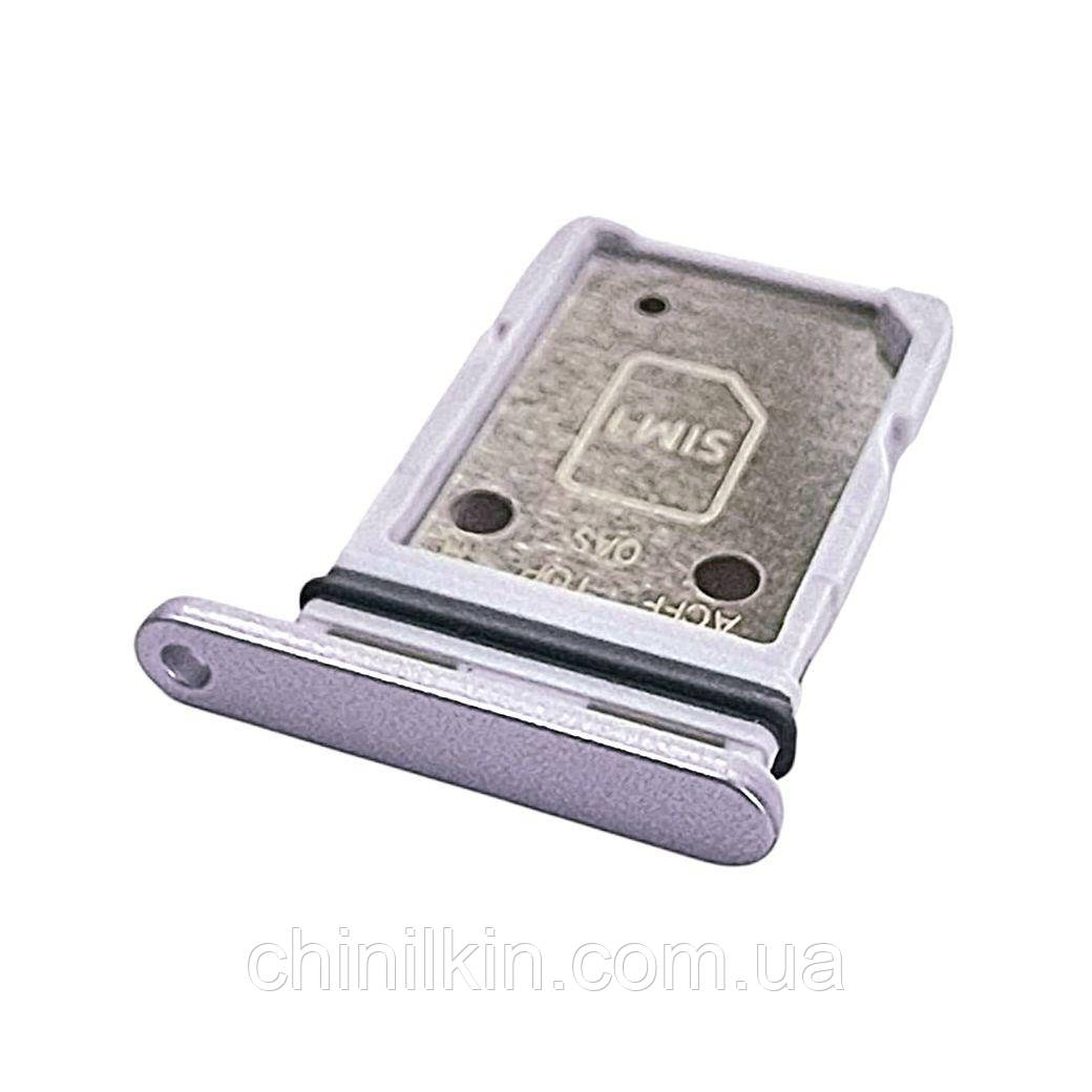 SIM лоток для Samsung A56 Light pink, фото 1