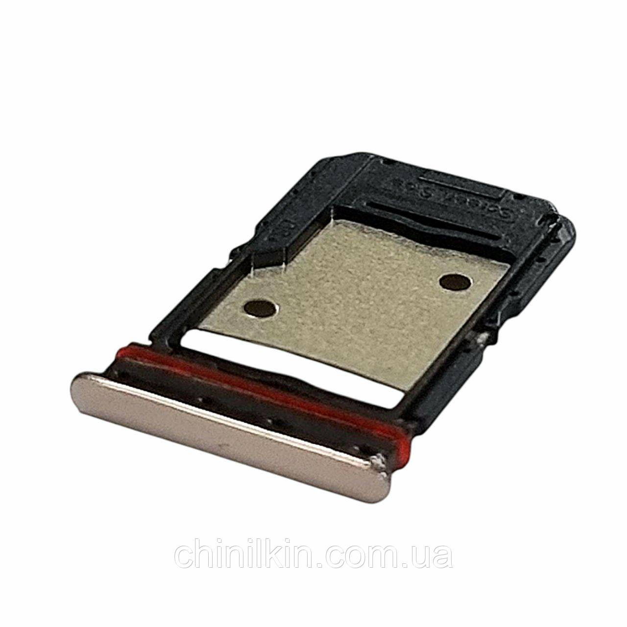 SIM лоток для TECNO Camon 18P (CH7n) Gold, фото 1