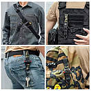 Швидкознімний одногачковий брелок для виживання GACHOK EDC із швидкознімною пряжкою, фото 2